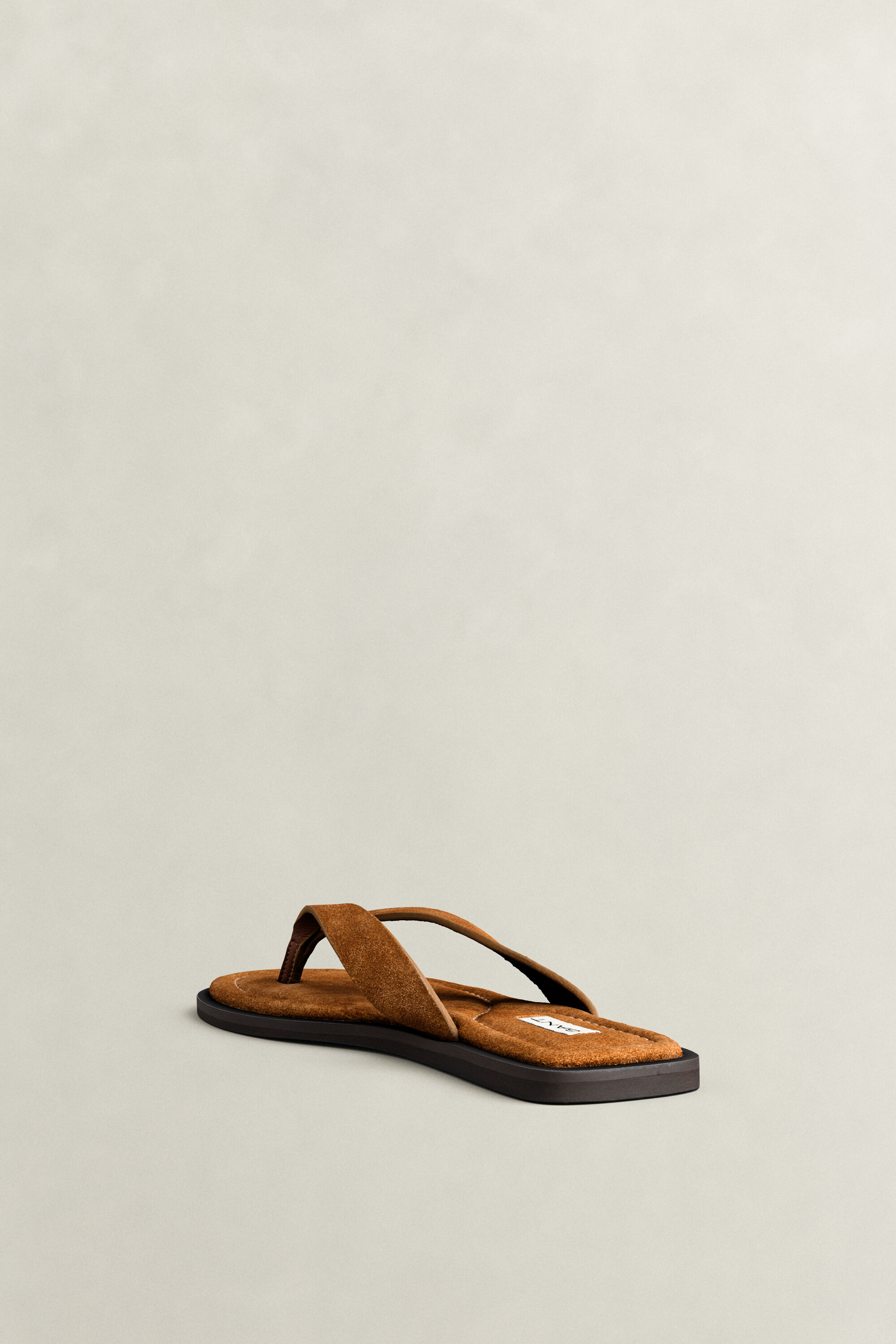 Sunlaz Suede Sandals — COGNAC BROWN
