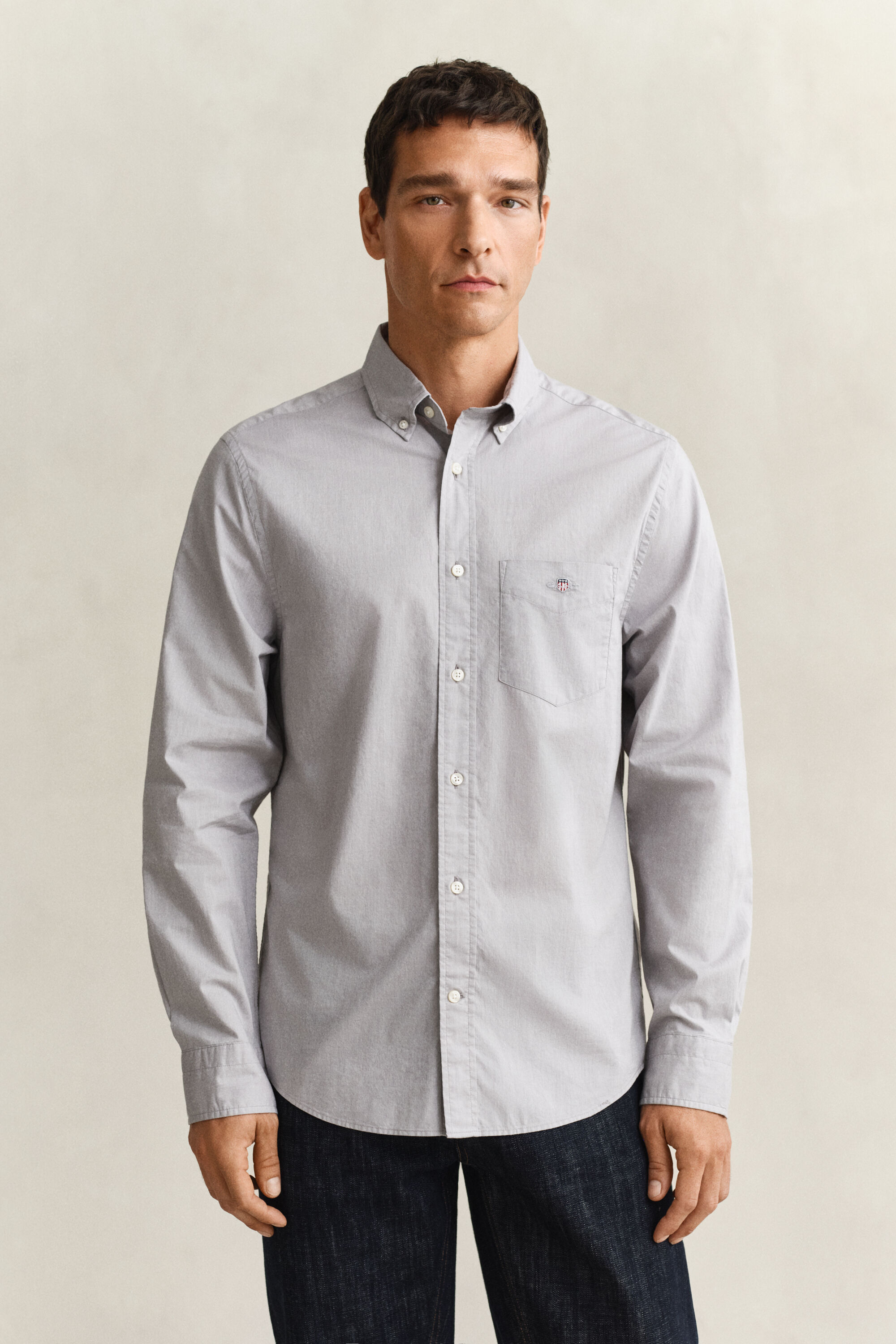 Regular Fit Classic Popeline Hemd