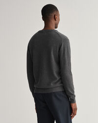 V-Neck Pullover aus Super Fine Lambswool