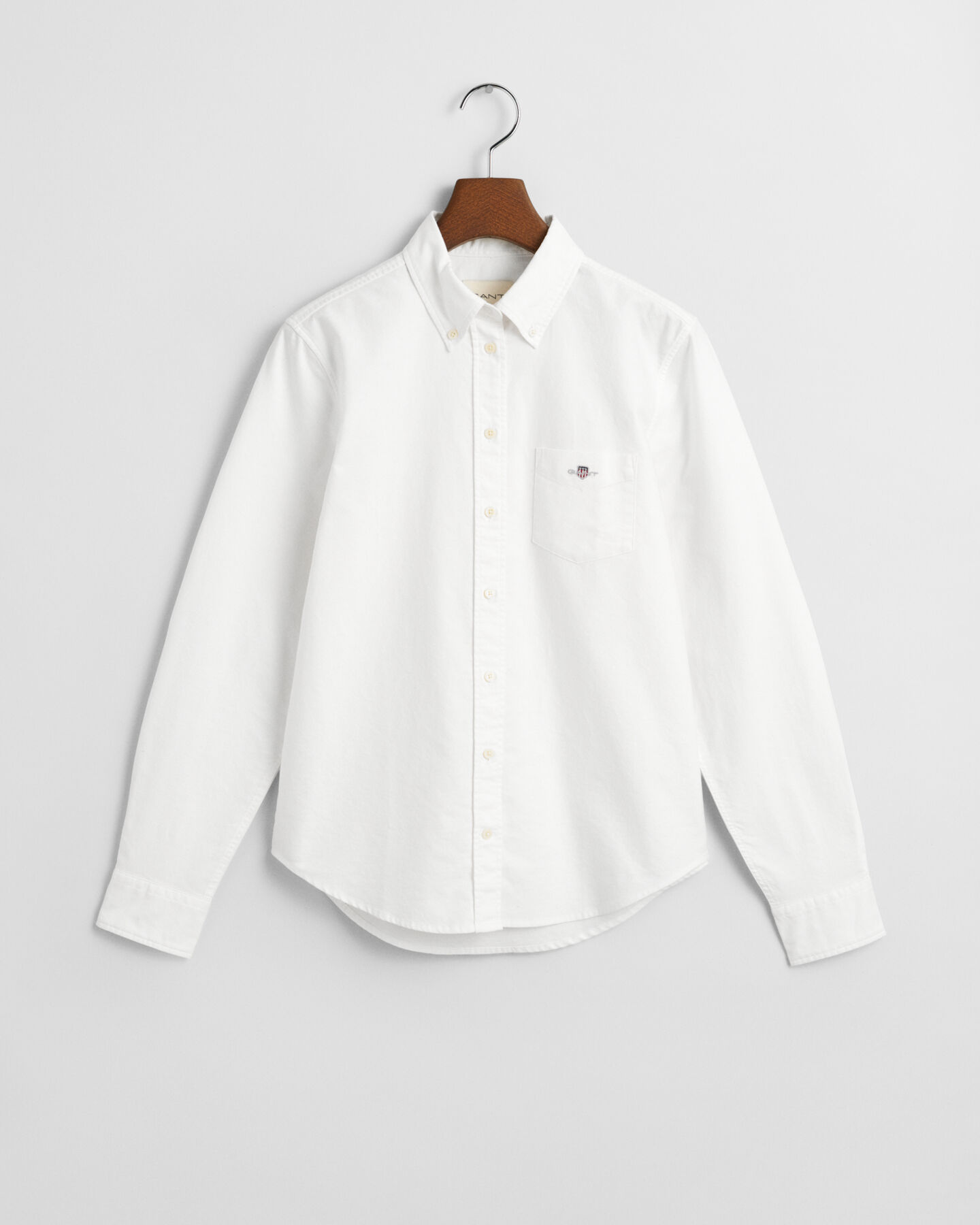 Regular Fit Classic Oxford-Bluse