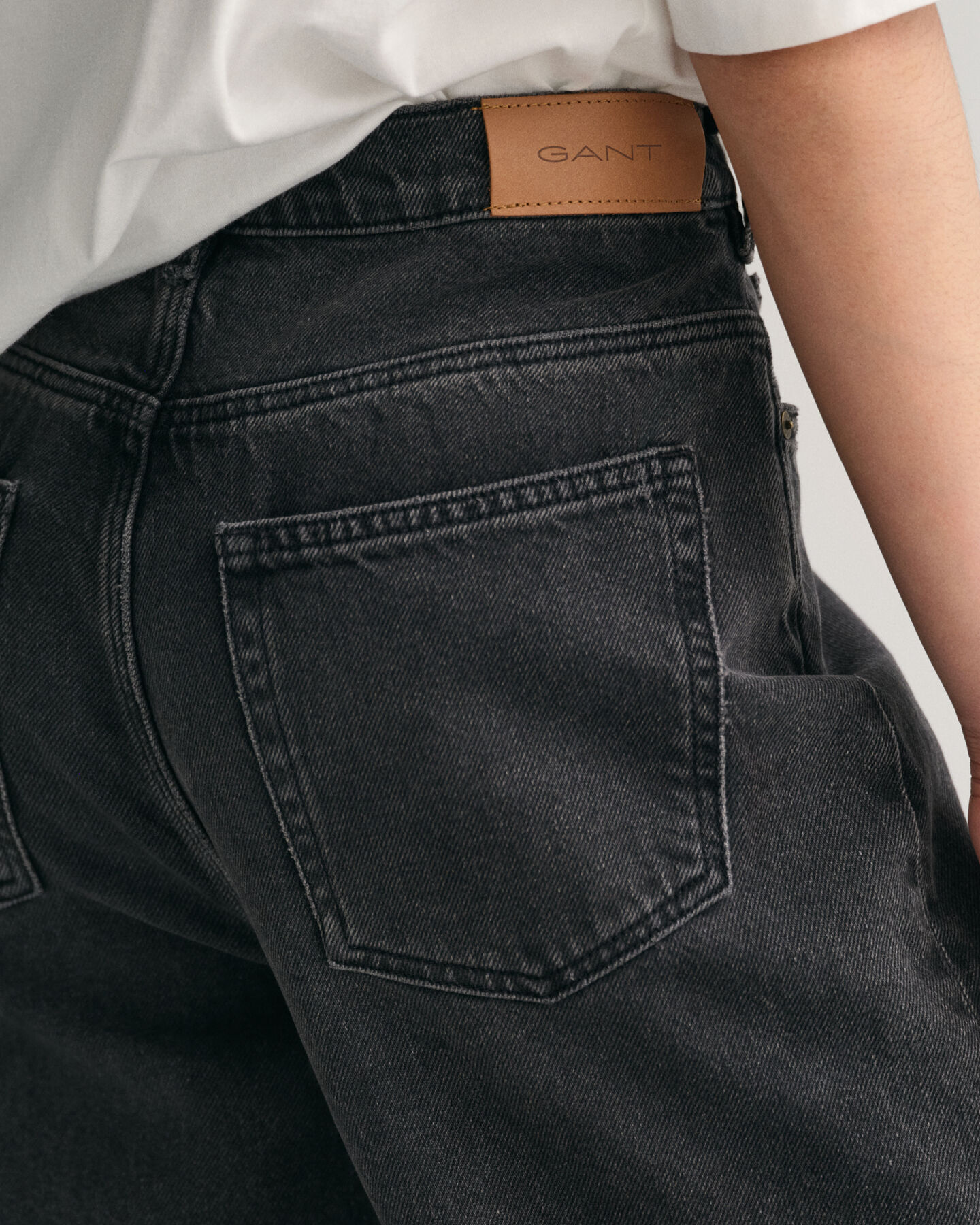 Teen Girls Jeans mit geradem Bein und Saumschlitz