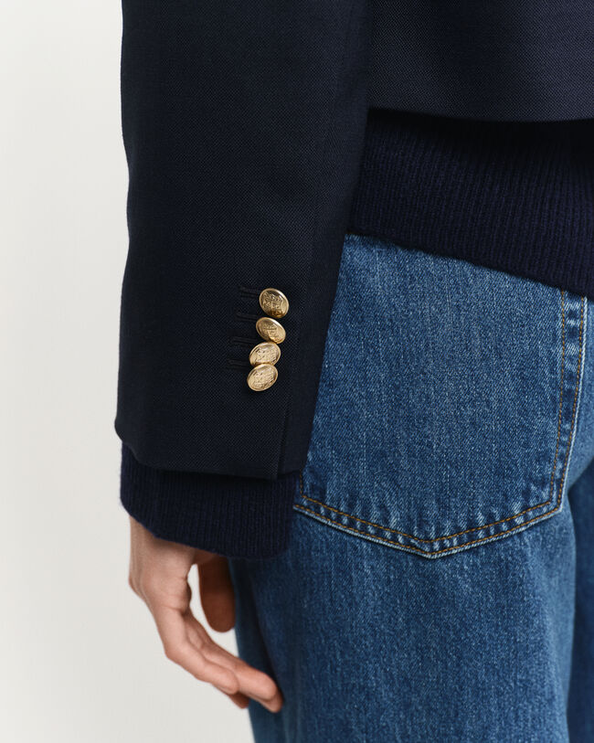 Verk&uuml;rzter Relaxed Fit Club Blazer