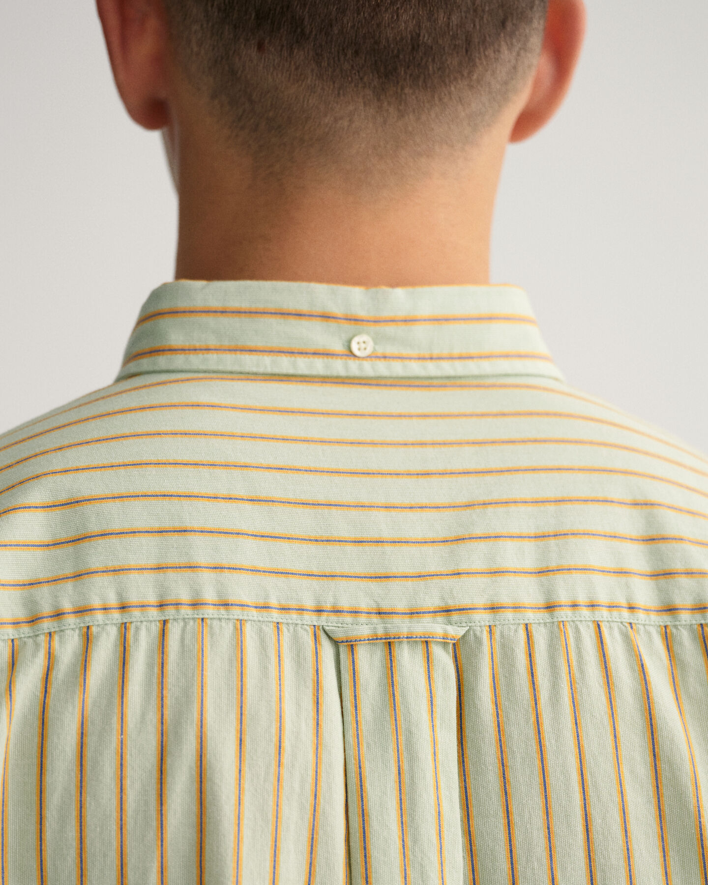 Relaxed Fit Fil-&agrave;-Fil Streifenhemd