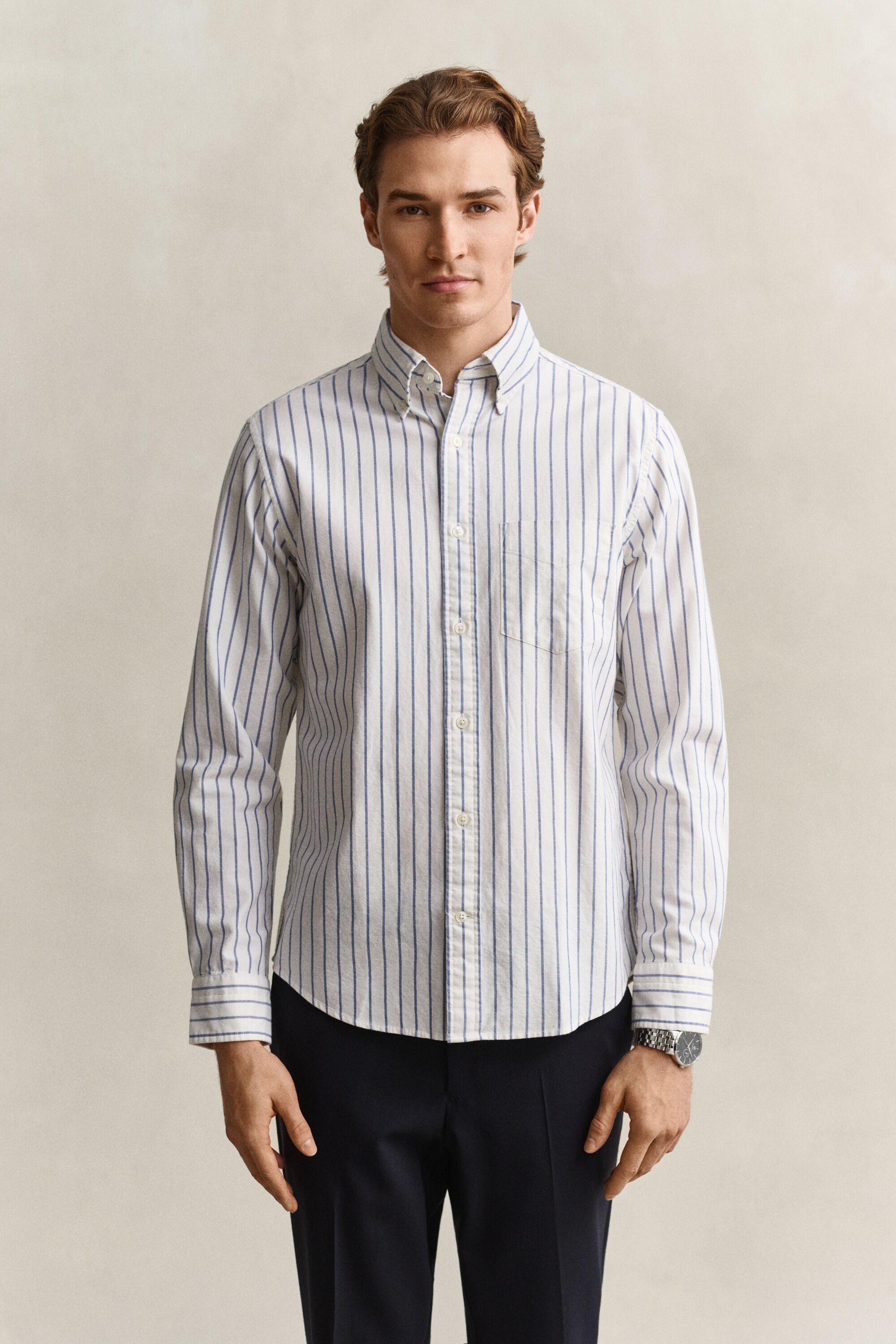 Classic Oxford-Hemd mit Streifen