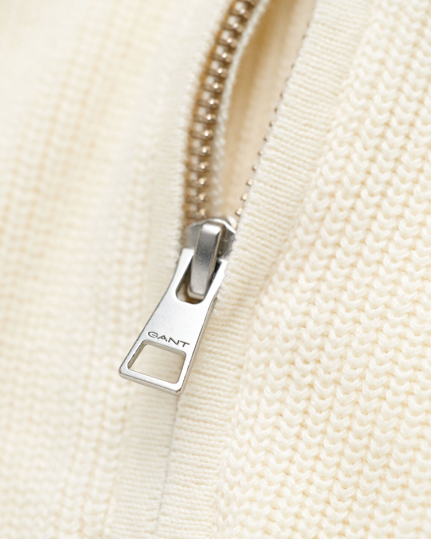 Gerippter Troyer aus Baumwolle