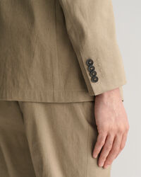 Baumwoll Leinen Anzugsakko