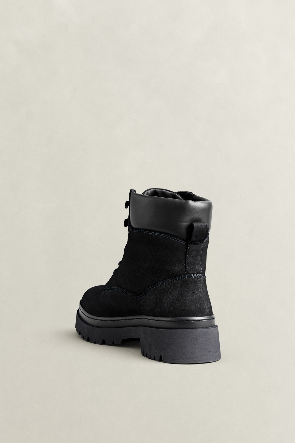 Aligrey Lederstiefel — BLACK
