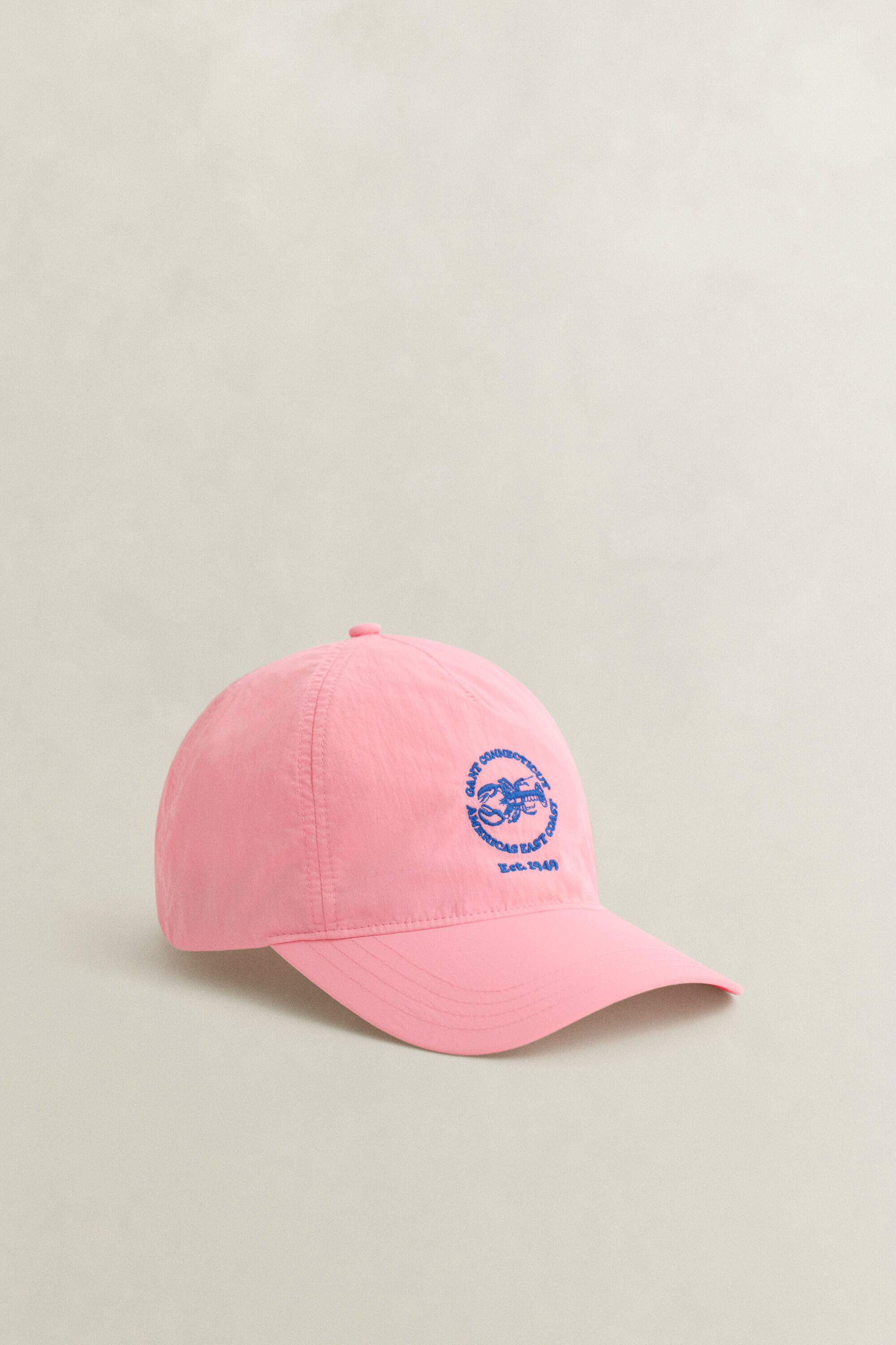 Gewaschenes Cap in Crinkle-Optik