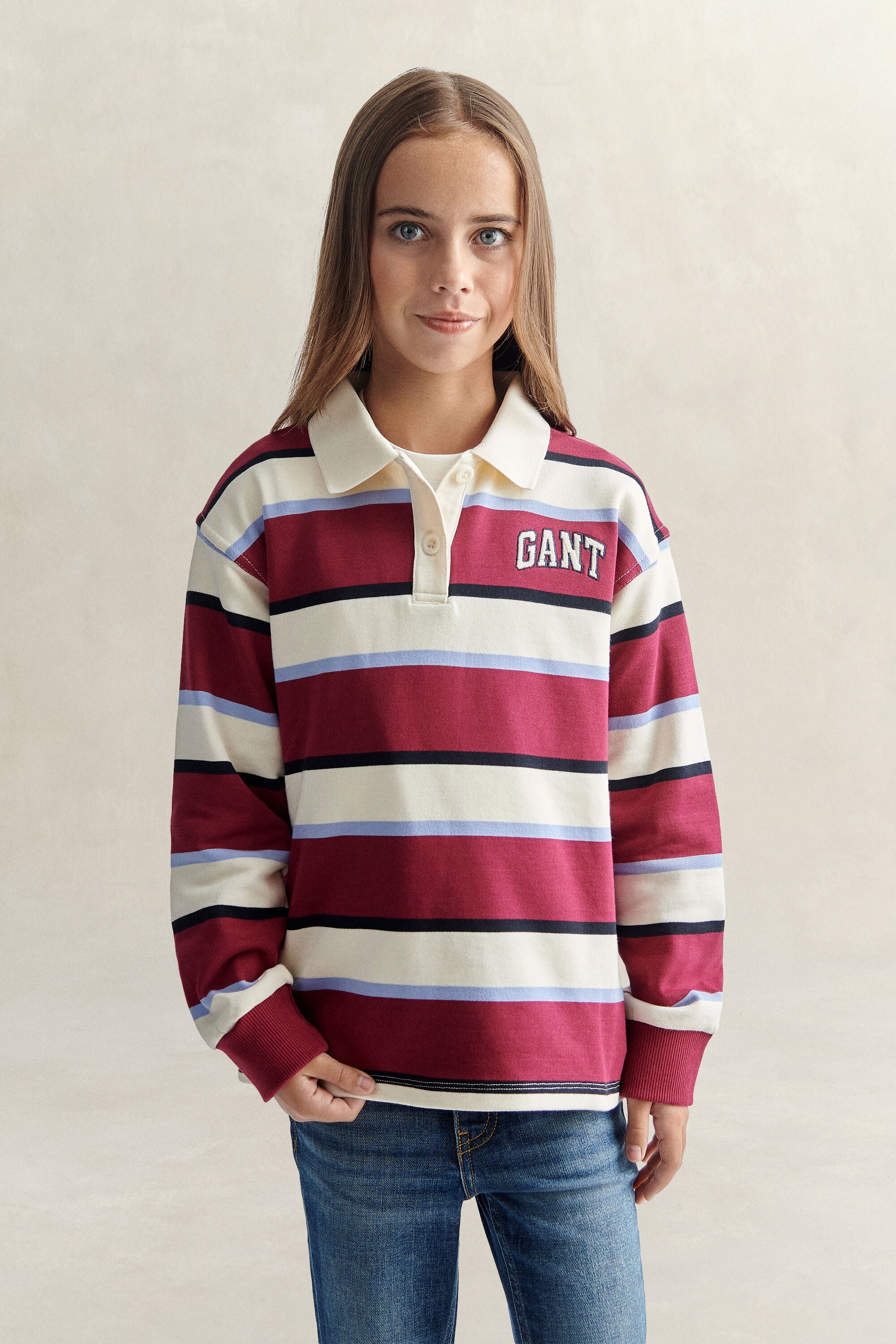 Teen Girls Rugby Sweatshirt