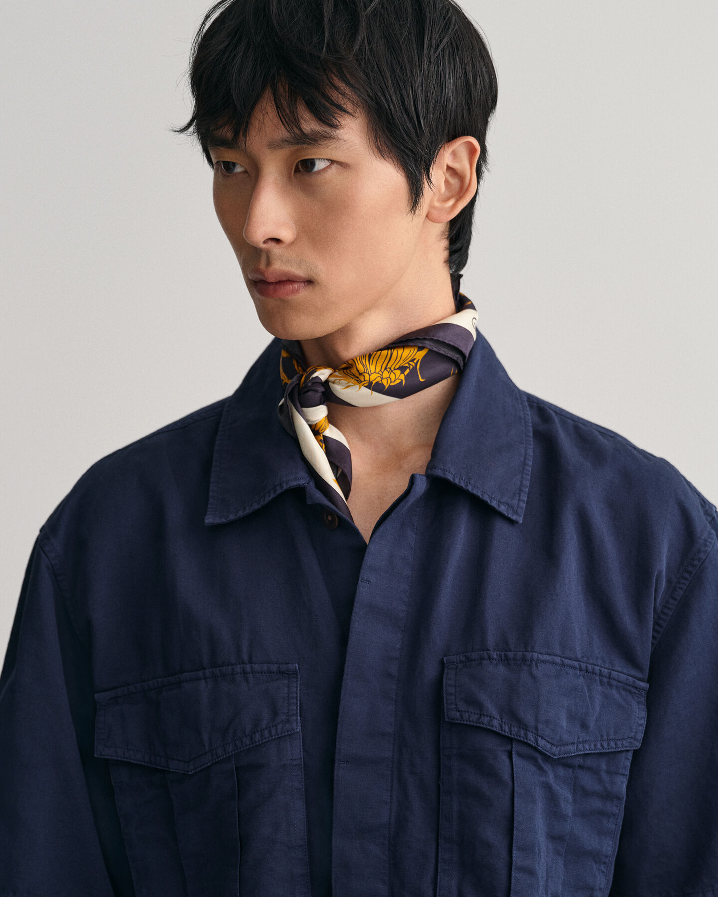 Relaxed Fit Utility Kurzarmhemd