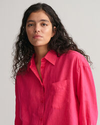 Oversized Leinen Bluse