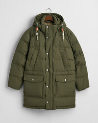 Heavy Mittellange Daunenjacke