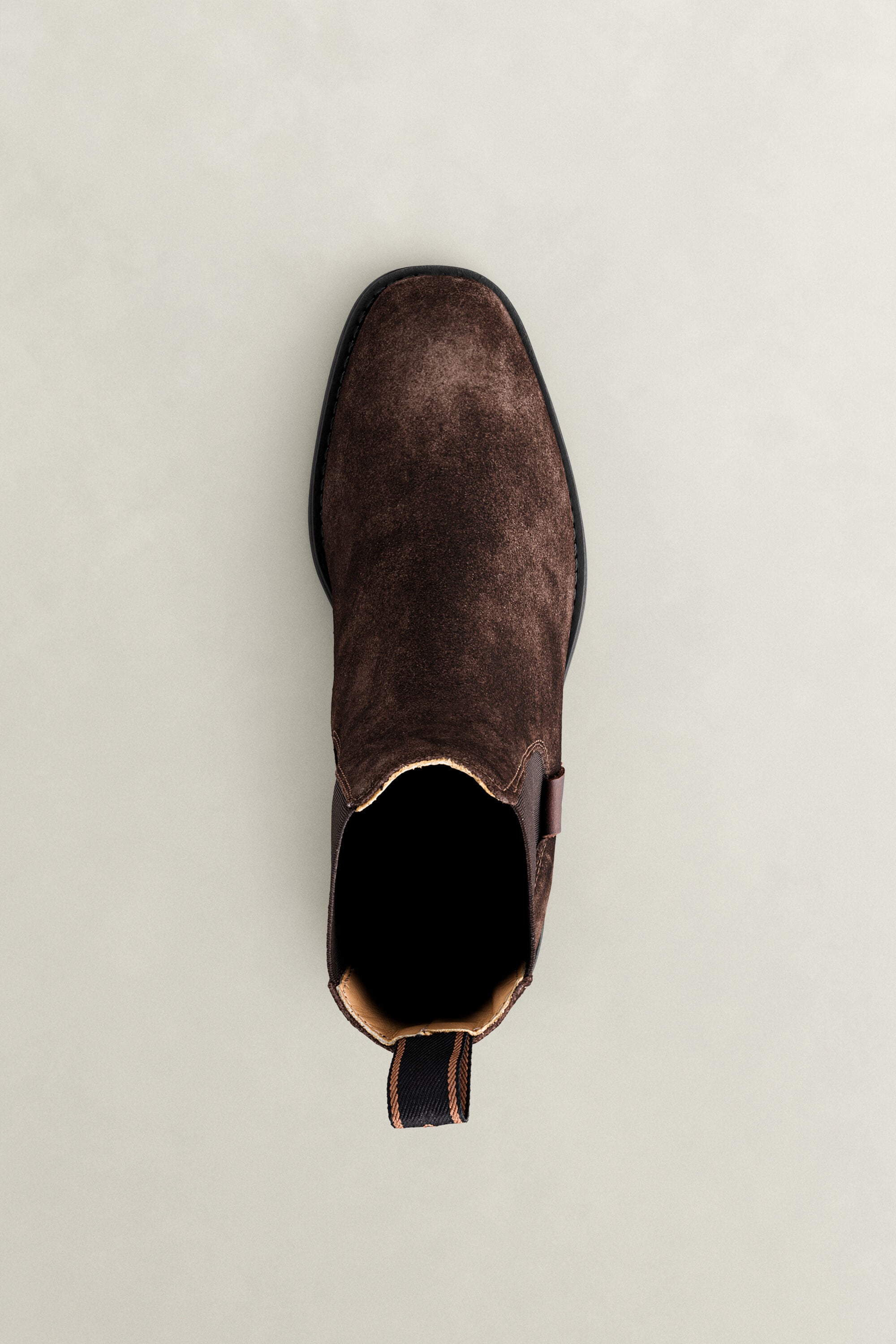 Fayy Stiefel aus Veloursleder — WEATHERED BROWN