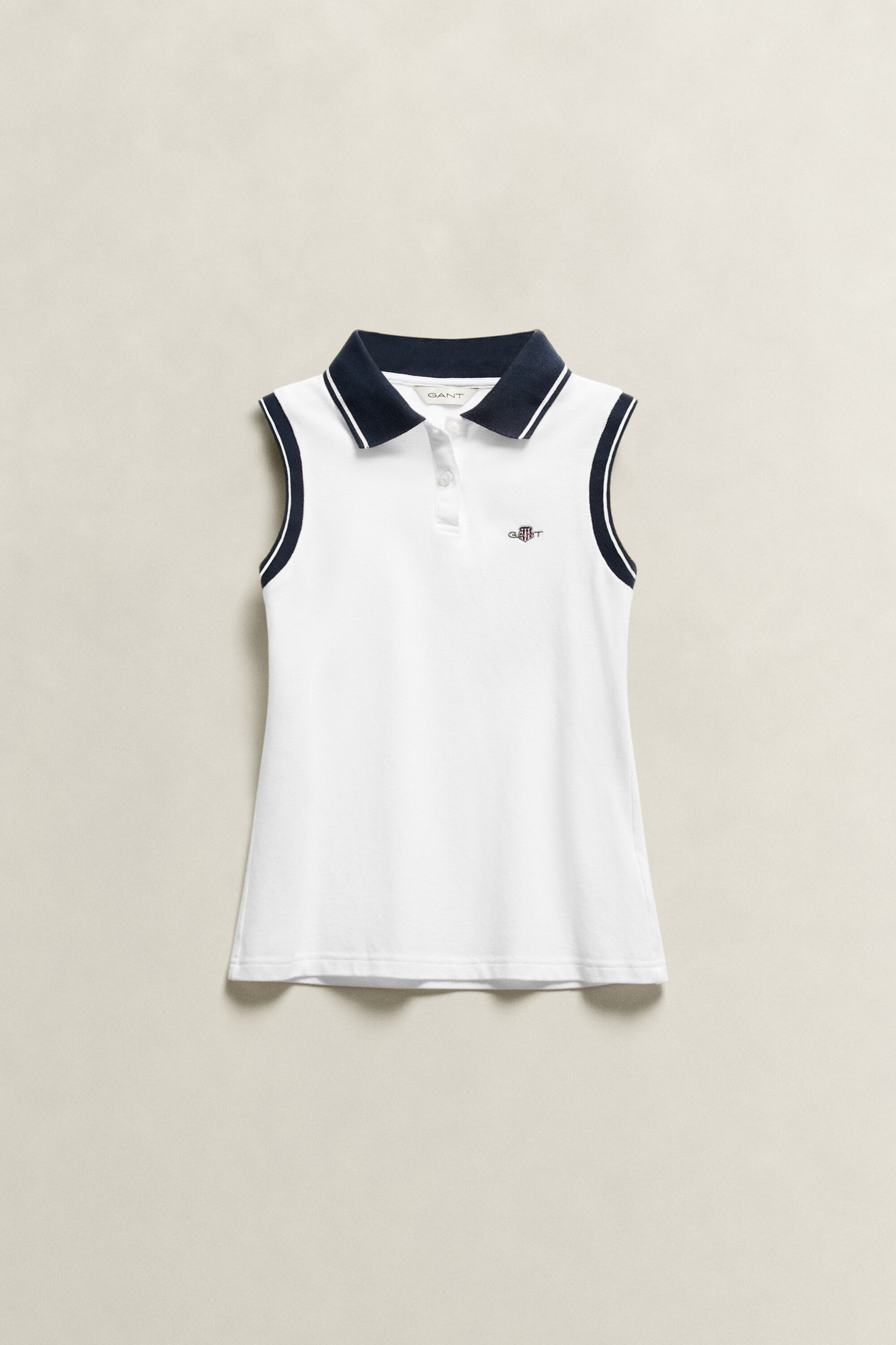 Teen Girls Ärmelloses Poloshirt