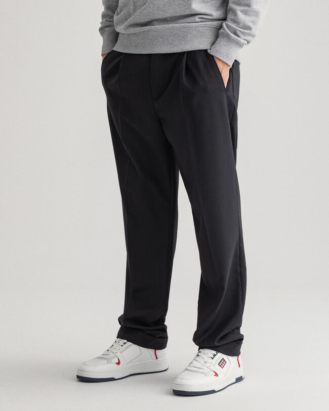 Fluid Bundfaltenhose