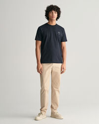 Regular Fit Sunfaded Chinohose