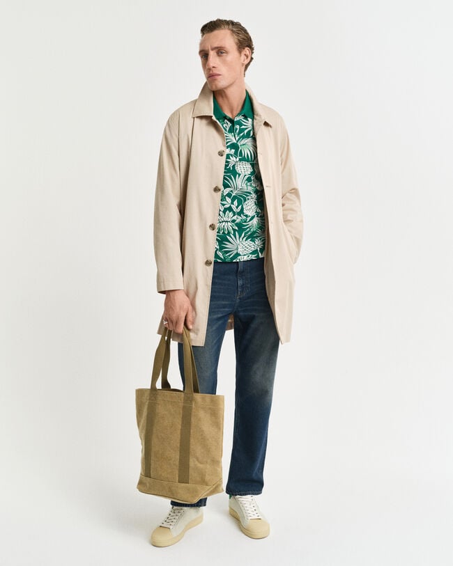 Tropical Print Poloshirt