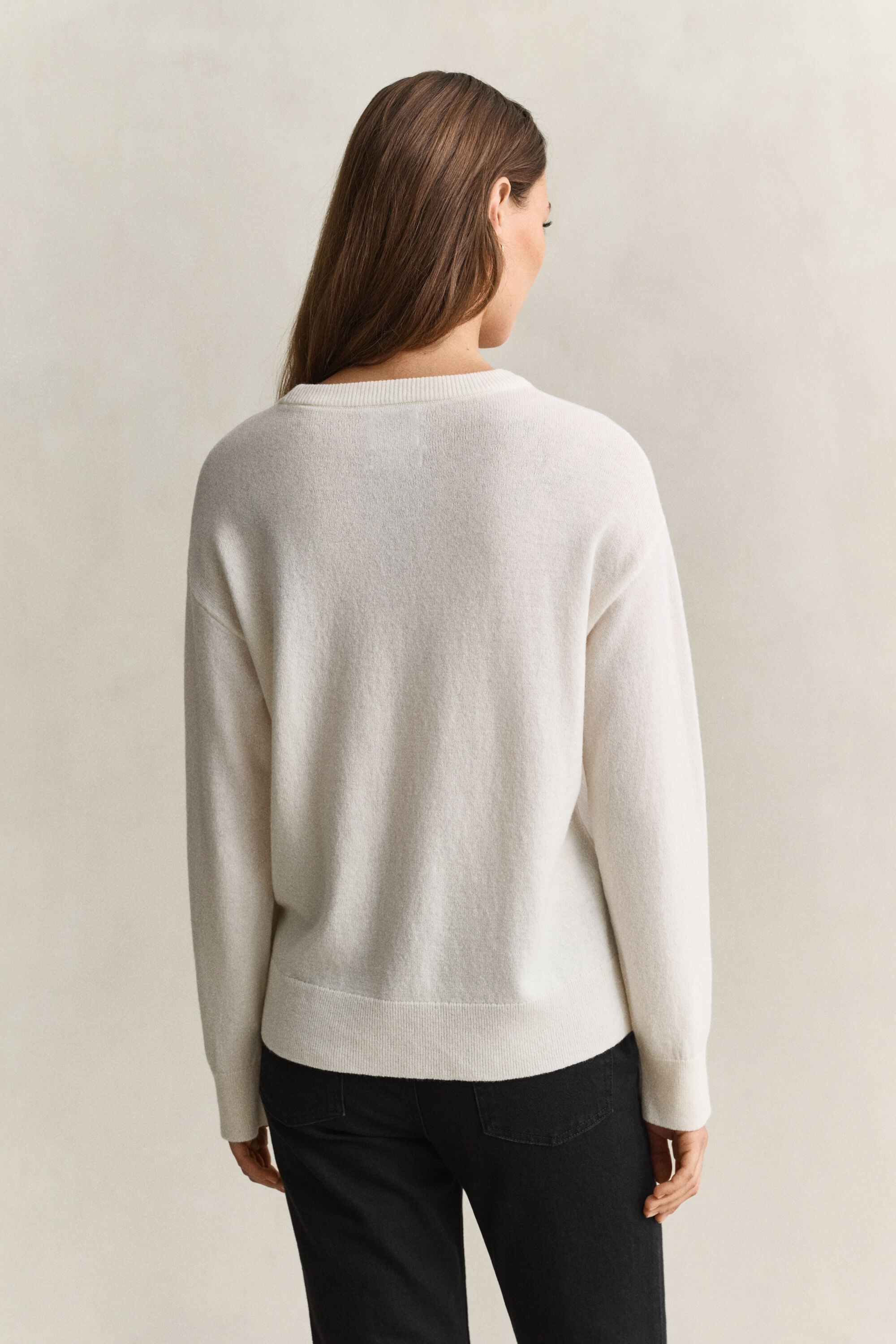 Superfine Lambswool Rundhalspullover