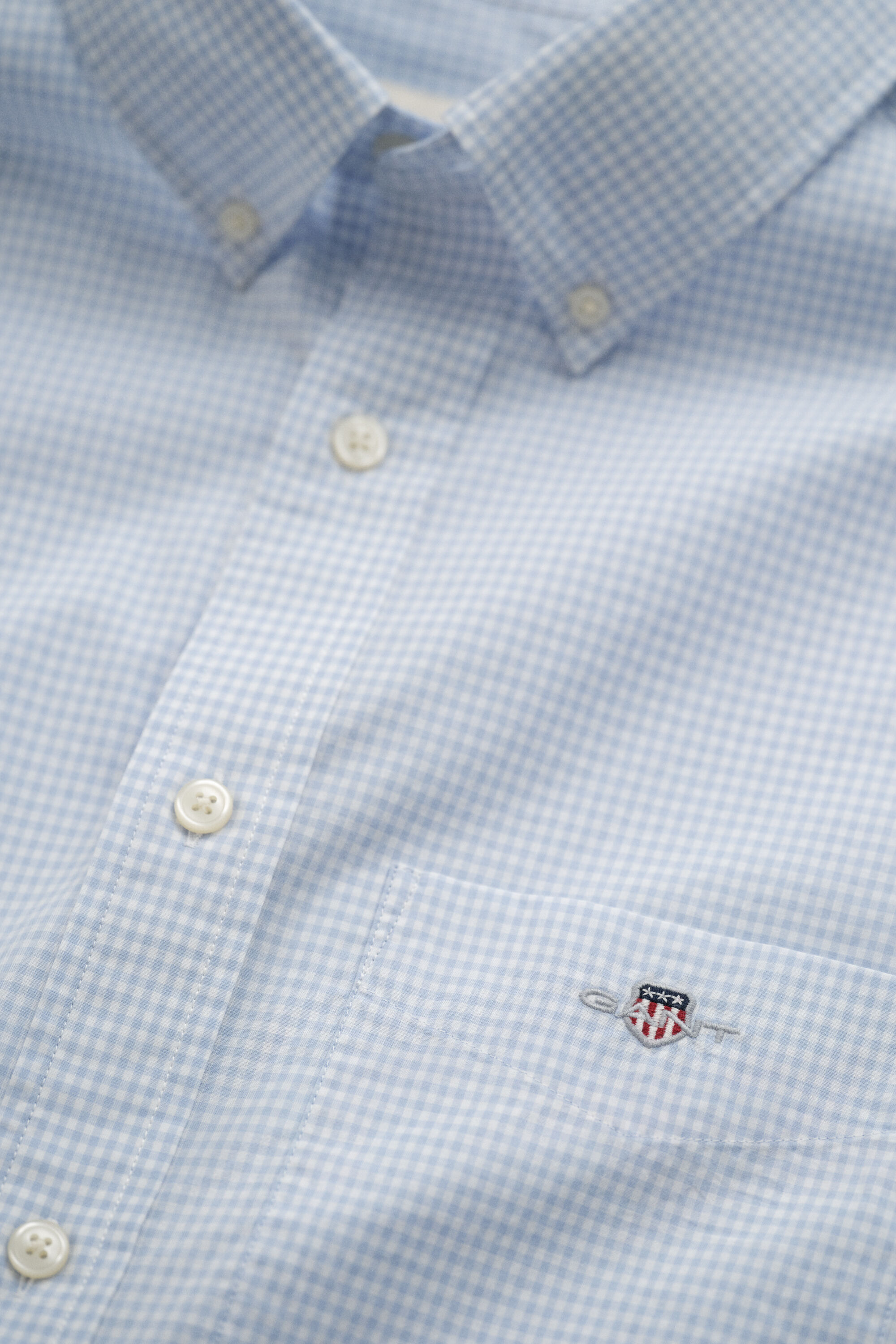 Gingham Classic Popeline Hemd
