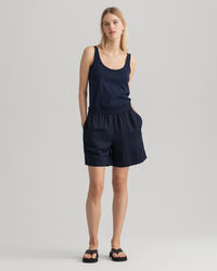 Leinen Viskose Schlupfshorts