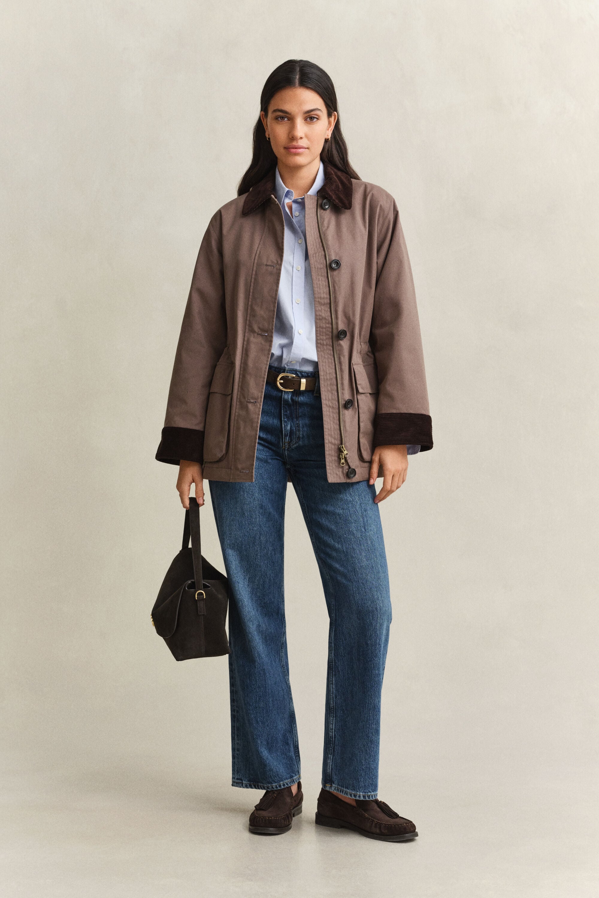 Gewachste Barn Jacke