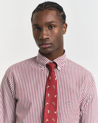 Regular Fit Classic Popeline Hemd mit Streifen