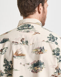 Relaxed Fit Rodeo Hemd mit Print