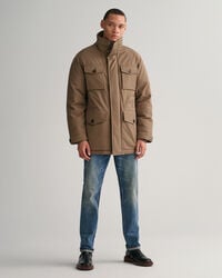 Wattierte Feldjacke aus Flanell