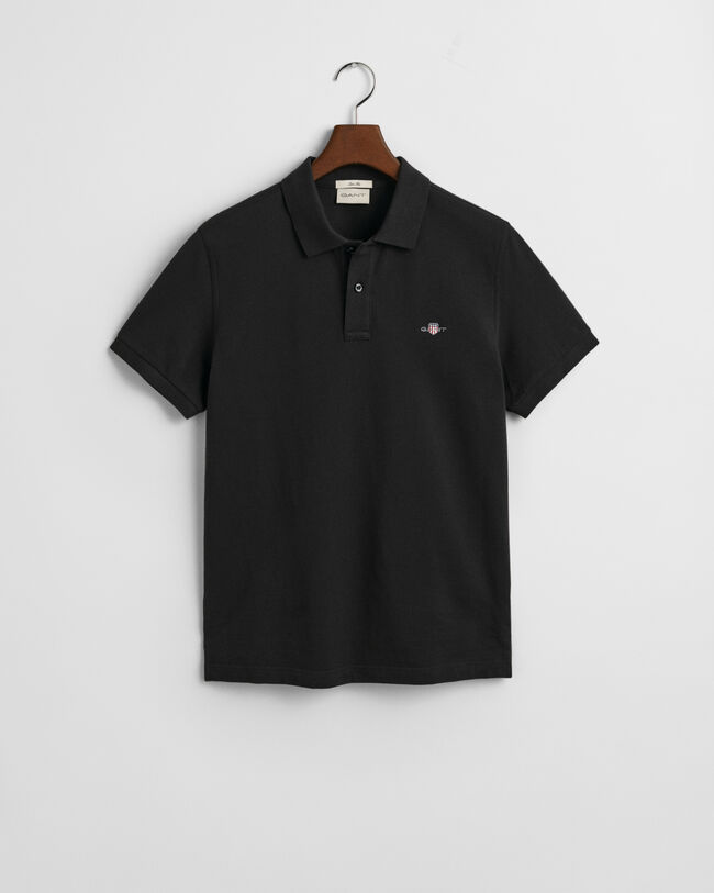 Slim Fit Archive Shield Piqué Poloshirt