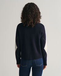 Superfeiner Argyle Rundhalspullover