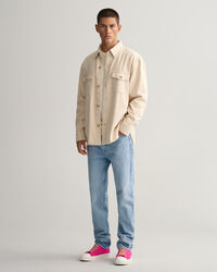 Rundhalspullover aus Supima Baumwolle