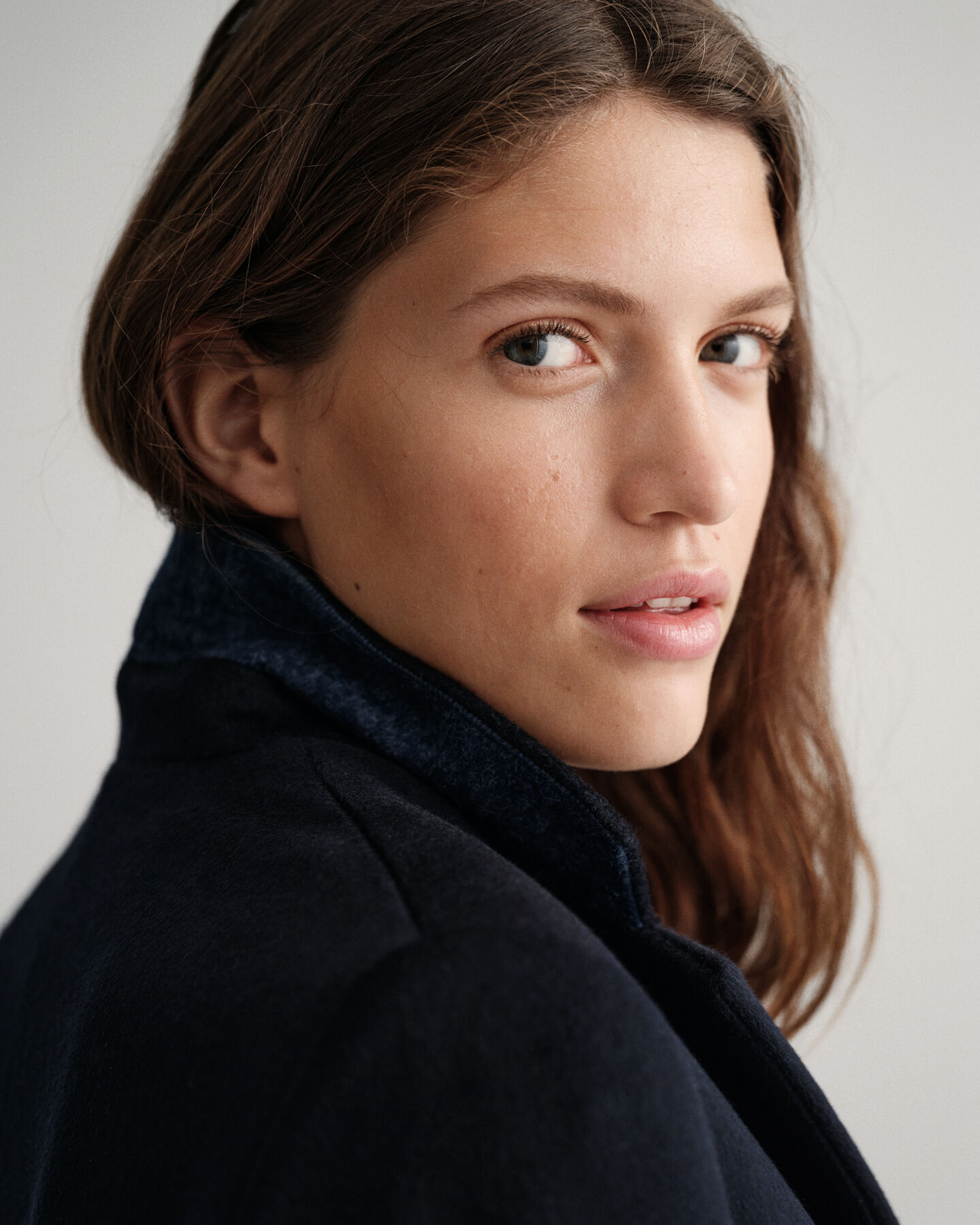 Formeller Mantel aus Wollmischung