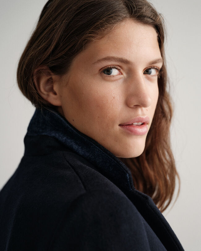 Formeller Mantel aus Wollmischung