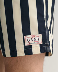 Classic Fit Badeshorts mit Blockstreifen