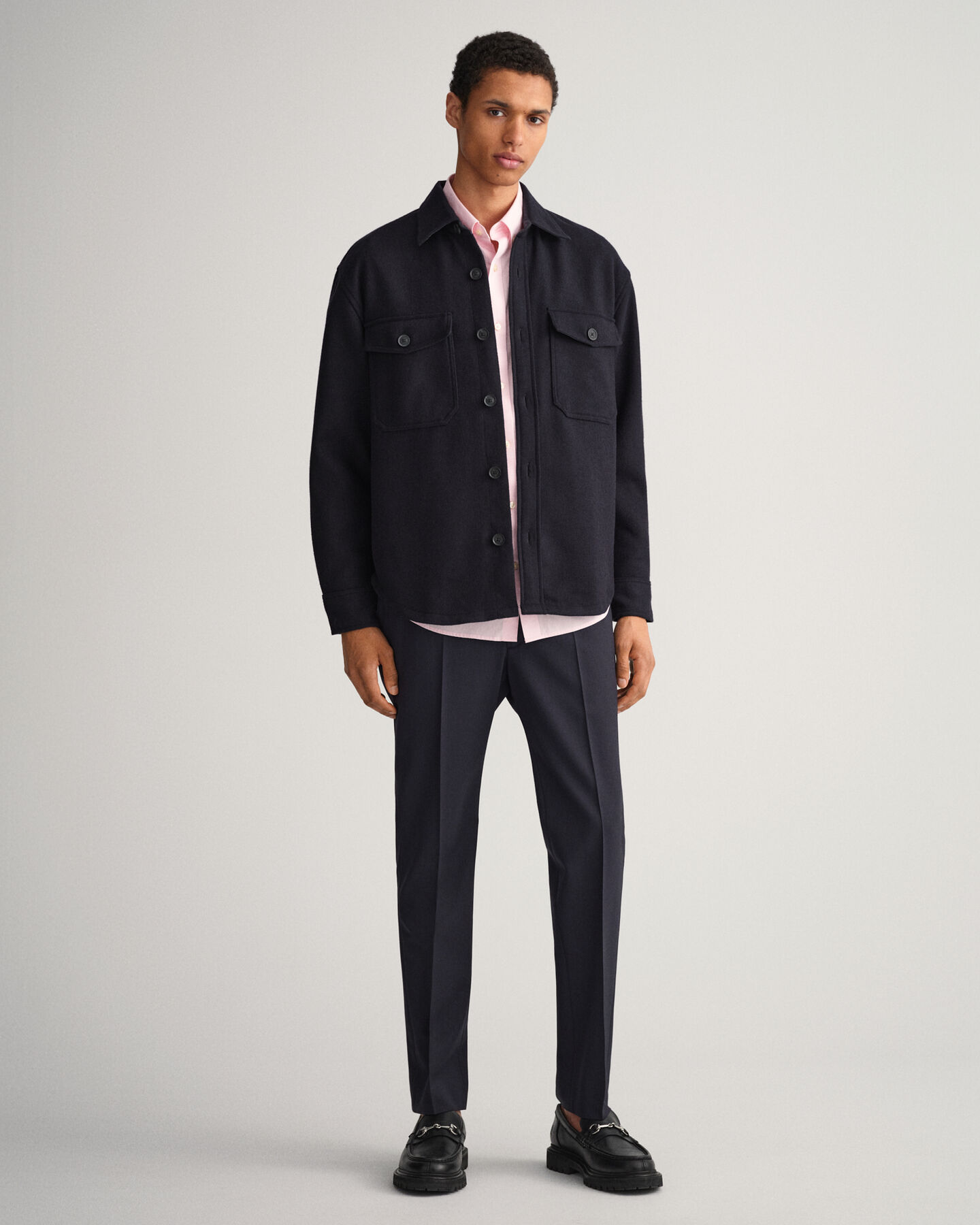 Regular Fit Pinpoint Oxford-Hemd