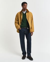 Superfine Lambswool V-Neck Pullover