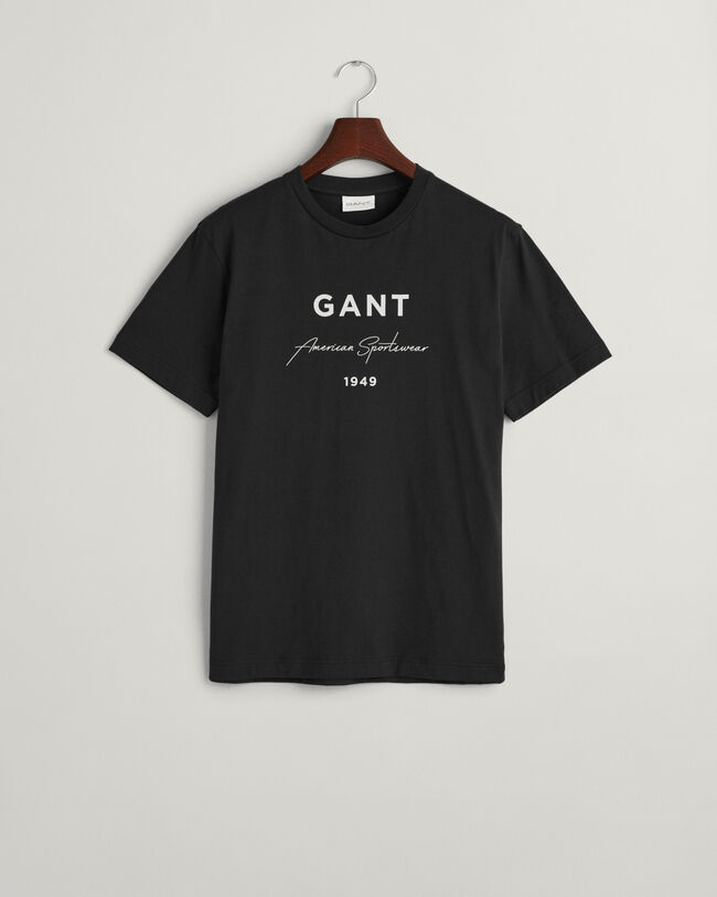 GANT Script Graphic T-Shirt mit Print