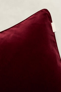 Kissenhülle aus Samt — VIBRANT BURGUNDY 2