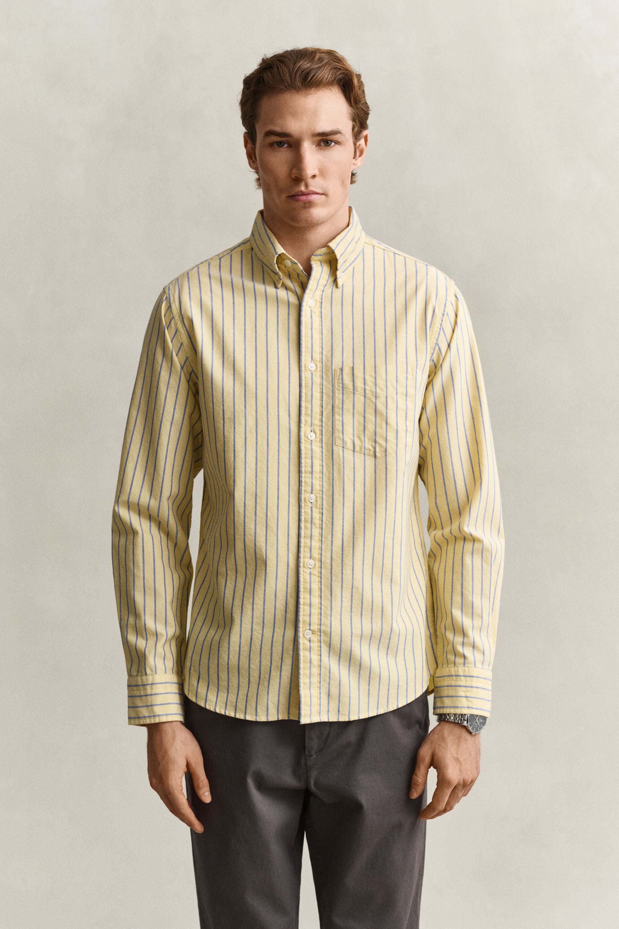 Classic Oxford-Hemd mit Streifen