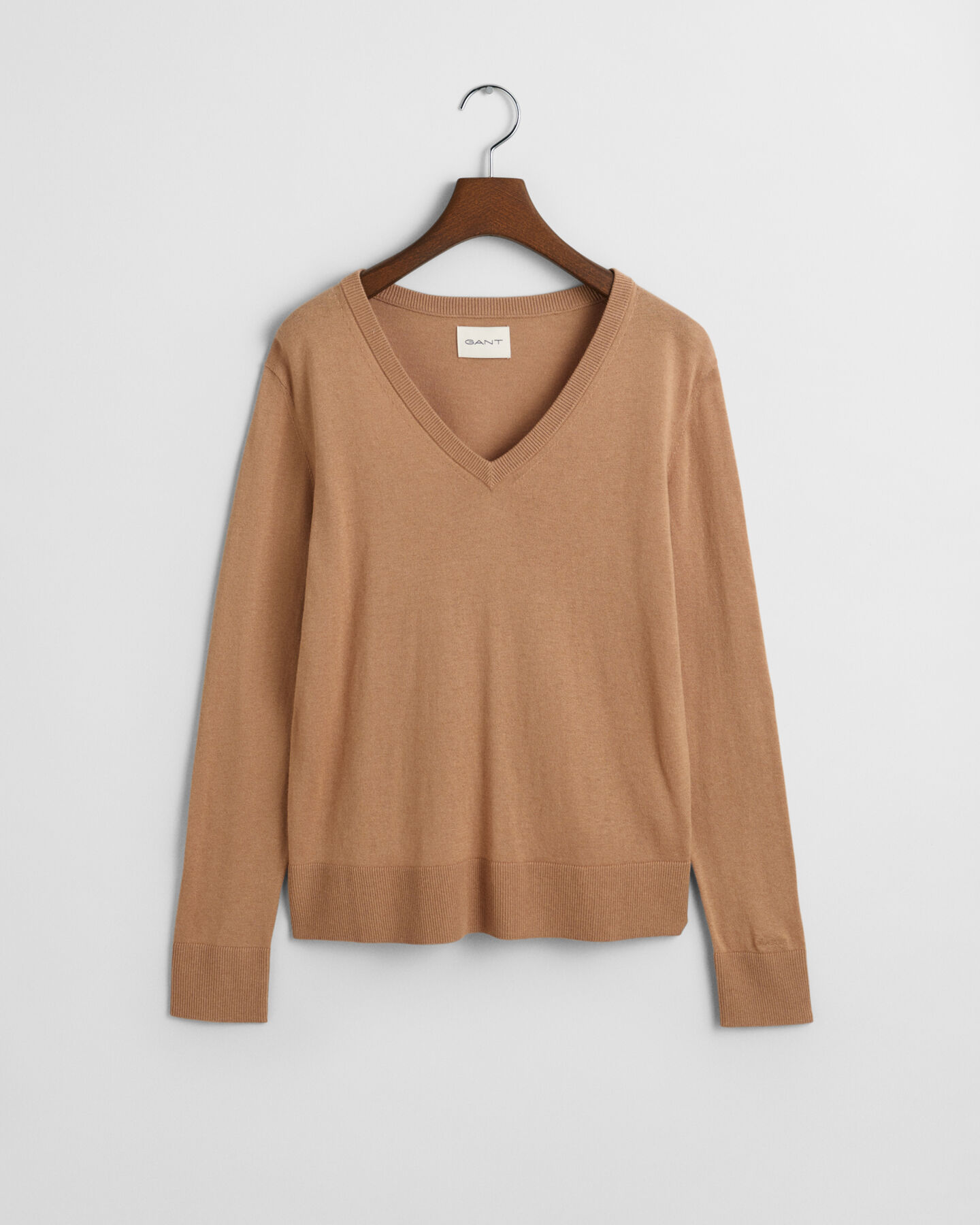 Feinstrick V-Neck Pullover