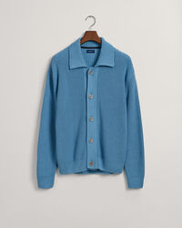 Gerippte Strickjacke