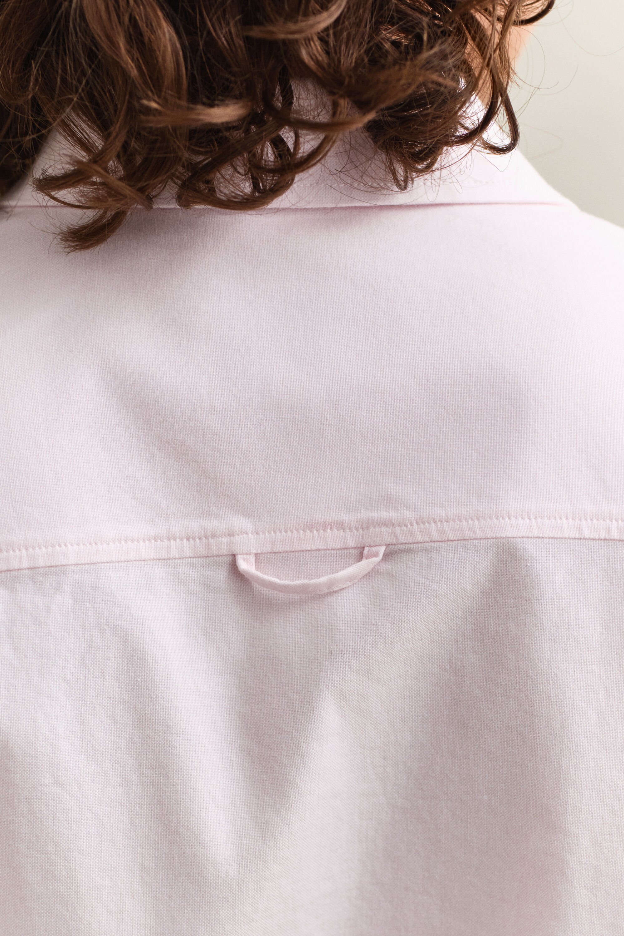 Stretch Oxford-Bluse