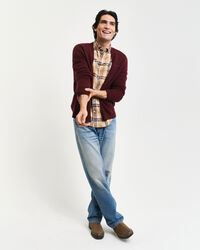 Strickjacke aus Wollgemisch