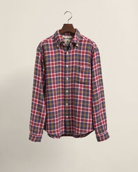Wrangler x GANT Regular Fit Twillhemd mit Tartan-Muster