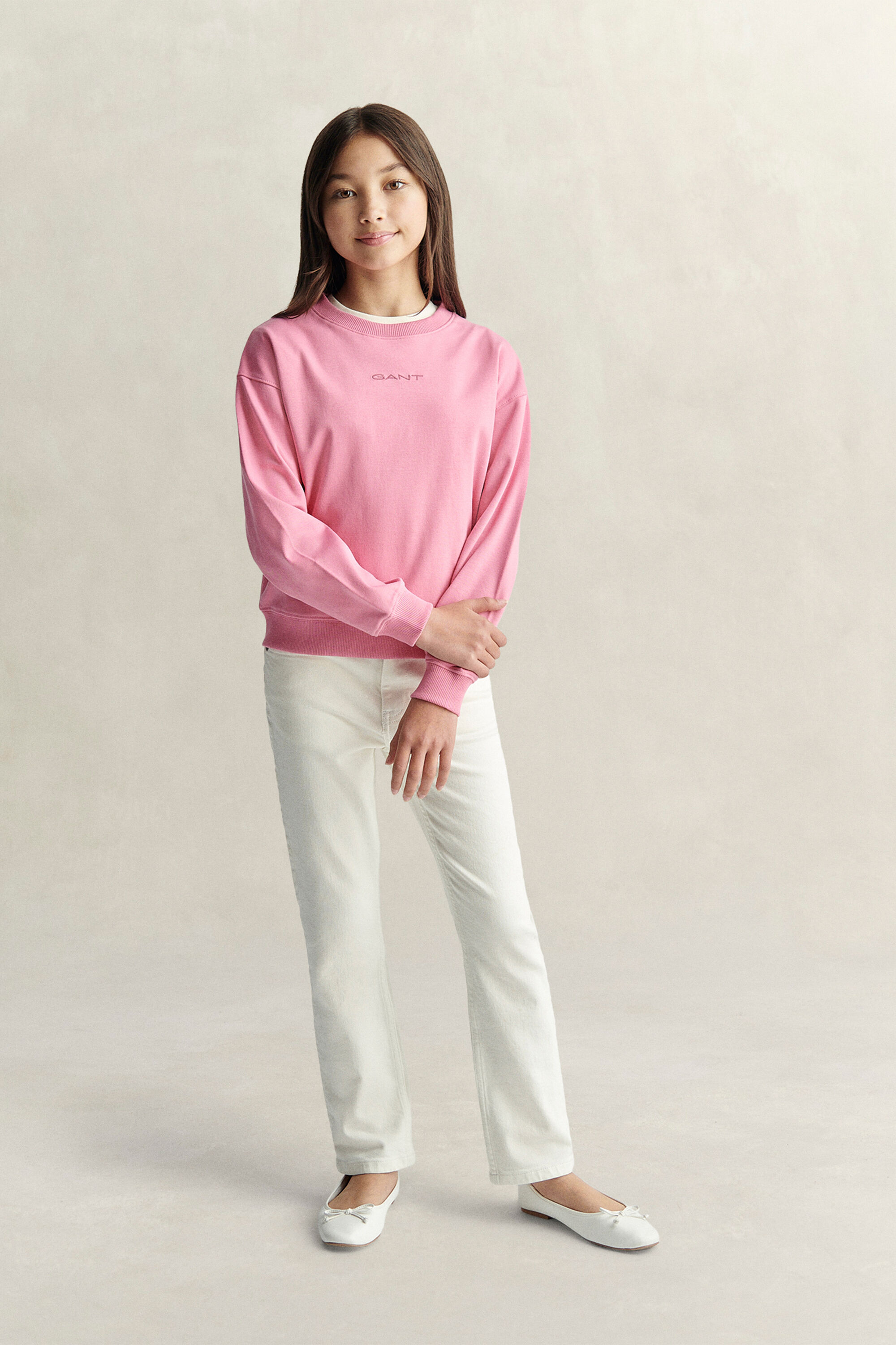 Teen Girls Oversized Sweatshirt