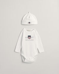 Baby Archive Shield Body und Beanie