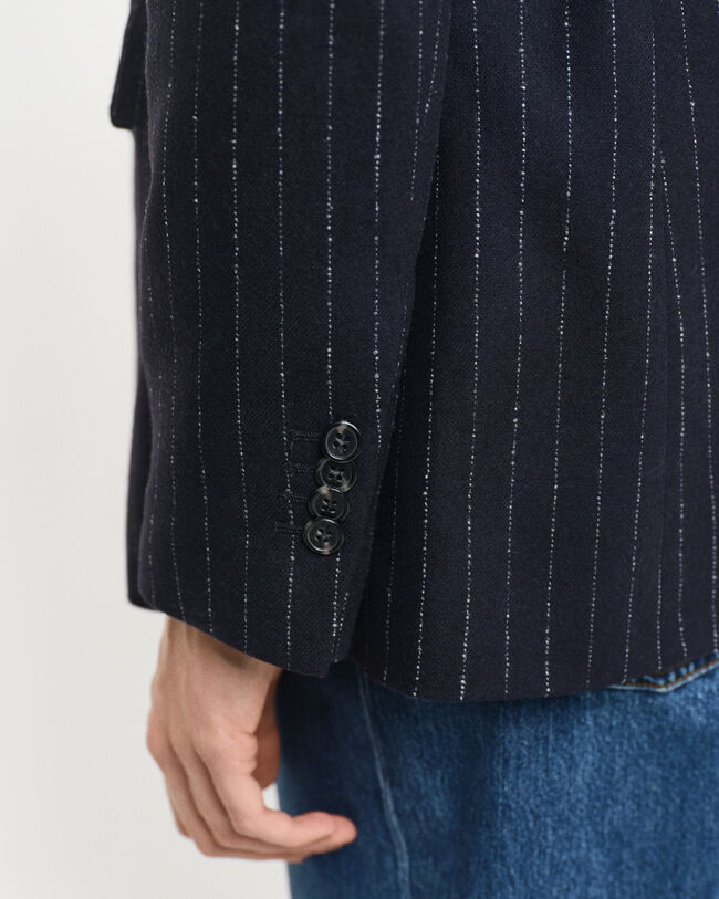 Regular Fit Pinstripe Blazer