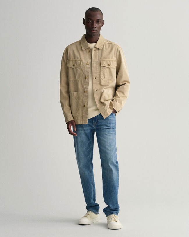 Rundhalspullover mit dezenter Struktur