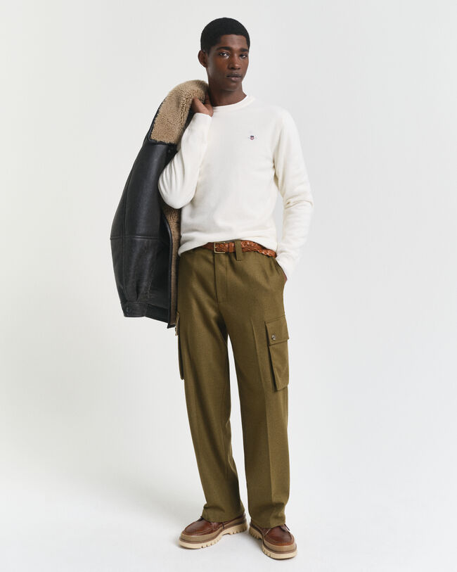 Superfine Lambswool Rundhalspullover