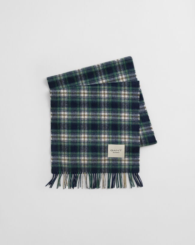 Tartan Schal mit Kaschmiranteil